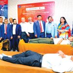 শাহজালাল ইসলামী ব্যাংকের স্বেচ্ছায় রক্তদান কর্মসূচি