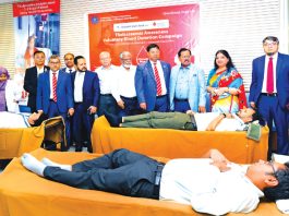 শাহজালাল ইসলামী ব্যাংকের স্বেচ্ছায় রক্তদান কর্মসূচি