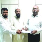 শাহজালাল ইসলামী ব্যাংক ফাউন্ডেশনের আর্থিক অনুদান প্রদান