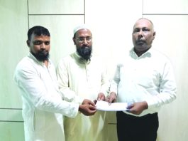 শাহজালাল ইসলামী ব্যাংক ফাউন্ডেশনের আর্থিক অনুদান প্রদান