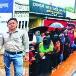 বন্যাদুর্গতদের পাশে শাহজালাল ইসলামী ব্যাংক ফাউন্ডেশন