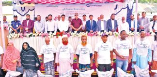 এনসিসি ব্যাংকের কৃষি উপকরণ বিতরণ