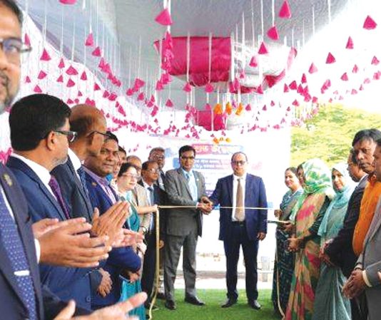 সোনালী ব্যাংক স্টাফ কলেজে সোলার সিস্টেম উদ্বোধন